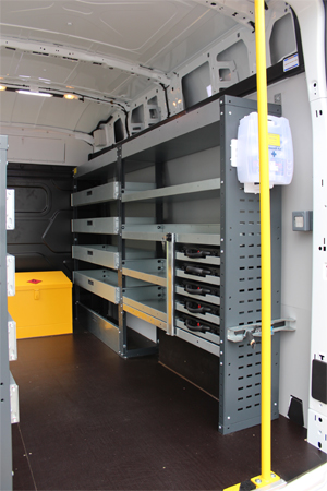 Van racking systems, Van Shelving